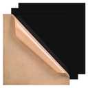 Frddiud 3 Pcs Black Acrylic Sheets, 12 x 12 x 1/8 Inch Laser Cutting Plastic Plexiglass Panel, Sheets for DIY Projects, Crafts Art Display, Signs (Black)