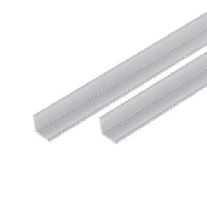2Pcs Aluminum Angle Stock 6063-48" Long x 1/2" Wide x 1/16" Thick