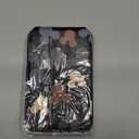 Shorogyt Compatible with Magsafe Wallet for Magnetic Fold Card Holder for Women - Cute Phone Wallet for iPhone 16/ 15/ 14/ 13/ 12 Series, RFID Blocking Stand Printed Leather Fit 4 Cards, Miqi