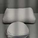 Calming Gel Memory Foam Pillow for Side, Back, and Stomach Sleepers with support contour pillow