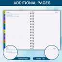 2026 Planner - Planner 2026 for January 2026 - December 2026, Weekly And Monthly Planner with 12 Tabs, 6.4" x 8.5", Blue