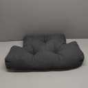 TANYOO Back Pillow for Recliner Lumbar Support Pillow Soft and Fluffy Back Support Cushion Thick Lumbar Cushion for Chairs, Recliners,Sofa, Couch and Bed for Pain Relief (Dark Grey)