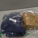 Supet Raised Inflatable Dog Cone Alternative Collars for After Surgery, Dog Donut Collar After Surgery, Soft Pet Cone for Dogs to Stop Licking (M(Neck 9"-12.5"), Navy)