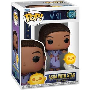 Funko POP! & Buddy: Disney Wish - Asha with Star - Collectable Vinyl Figure - Gift Idea - Official Merchandise - for Kids & Adults - Movies Fans - Model Figure for Collectors and Display
