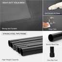 Cooling Elevated Dog Bed with Non-Slip Floor Protectors & Breathable Mesh, Raised Indoor & Outdoor Dog Cot Hammock, 41" L x 26" W x 8" Th, Medium, Grey