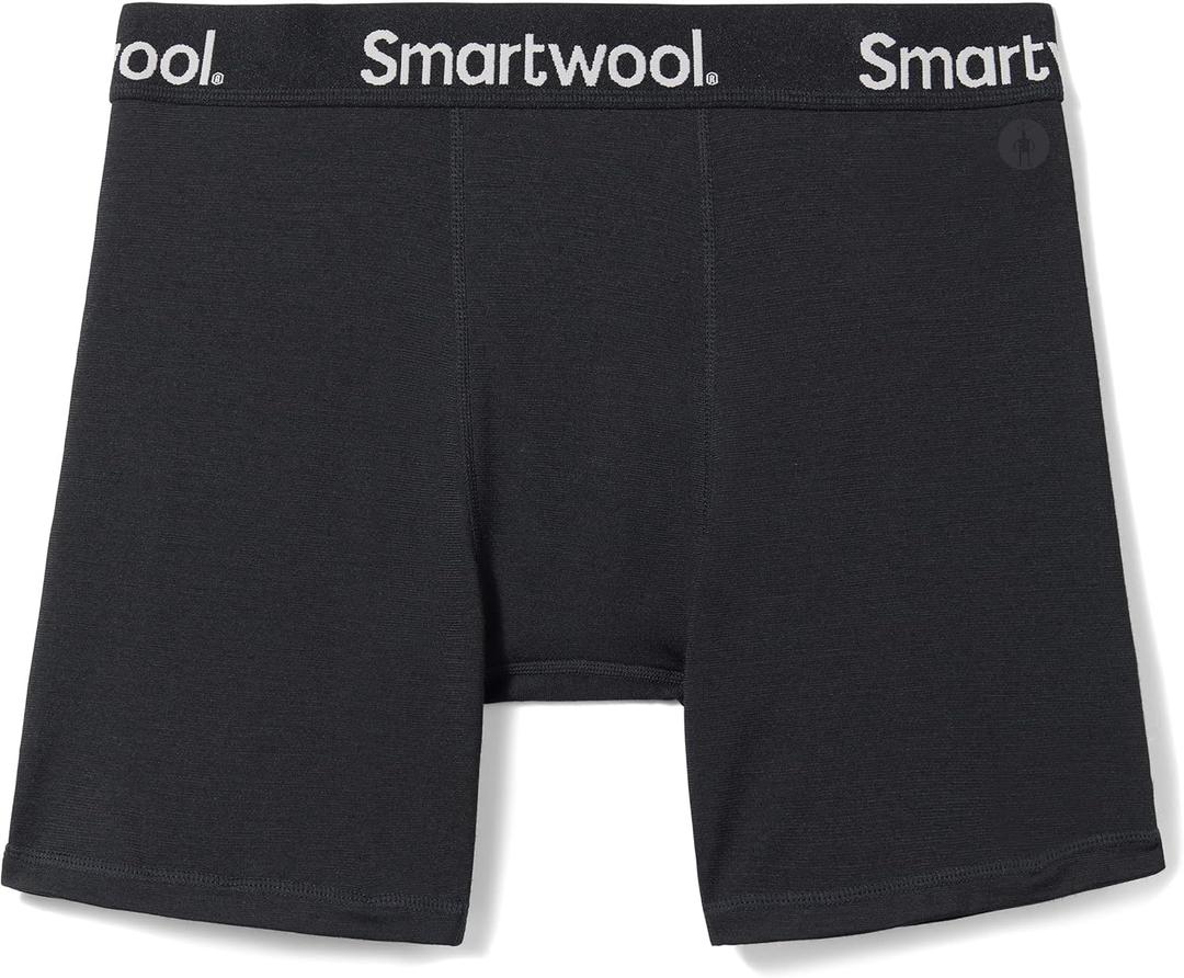 Smartwool, Men's, Active Boxer Brief Boxed (Black, XXL)