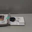 Monitor Stand Riser, Wood & Acrylic Computer Monitor Stand with LED Light, Desk Accessories Desktop Organizer Stand for Computer, Laptop, Printer, PC & TV Screen Riser  (All White)