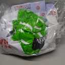 65 Inflatable Football Target Net Toss Game - Double-Sided Throwing Practice Football Stuff with Mini Balls - Backyard Tailgate Party Sports Toy for Kids & Adults (Red/Blue)