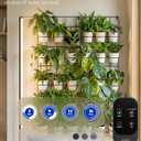 Grow Light with Auto-Timer, Hanging and Standing Grow Lights for Indoor Plants,3 Light Modes, Detachable Full Spectrum Plant Lights for Wide Area Coverage in Indoor Plants (45 in)