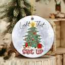 5 x Funny Ornament 2025  White Elephant Gift, Light That Sh*t Up Holiday Tree Dcor  Hilarious Adult Humor Xmas Ornament, Secret Santa Gag Gift