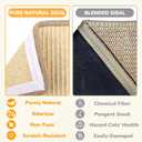 Cat Sisal Scratching Ramp Cats Scratching Post Kitten Scratcher Ramp Sisal Scratcher Posts for Indoor with Cat Teaser