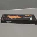 VaeFae Adjustable Bamboo Drawer Dividers, Expandable Drawer Organizer for Kitchen, Bedroom, Bathroom, Dresser and Office, 6-Pack (2.4"High, 16.6-21.8"Long, 6Pack)