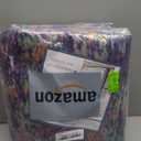 Washable Area Rugs 5'x7' Non-Slip Modern Abstract Soft for Living Room Entryway Bedroom Nursery, Print Pattern, Purple Orange Blue Green Rust Red Colorful