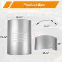 Flame Broiler Kit for Pit Boss 700 Series Pellet Grills with Slide Cover and Bottom, Grill Replacement Parts for Pit Boss Classic(PB700FBW2), PB700FB, PB700S, PB700SC, PB700D, Rancher(PB700R1)