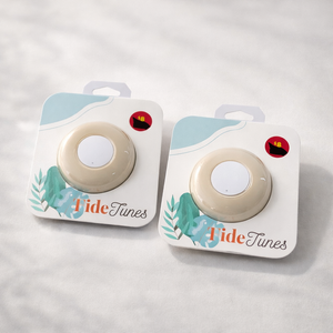 Seashell Bluetooth Speaker White 2 Pack 