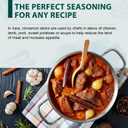 Soeos Cinnamon Sticks, 16 oz (454g), 3.5" Length, 100% Raw, Non-GMO, Kosher Certified, Whole Cinnamon Sticks Seasoning Spice for Coffee, Baking, Cooking and Beverages (EXP 03/01/27)