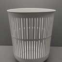 Zone Denmark Laundry Basket - Elevate Your Laundry Routine with Style and Functionality, White 16.14x16.14x21.65 inches(missing Lid)