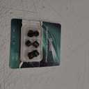 Klowcok Memory Foam Ear Tips Replacement for Shure SE215 PRO SE425 SE535 SE846 Aonic4 Aonic5 Earphones, Noise Isolation(3 Pairs, Black) (Medium)