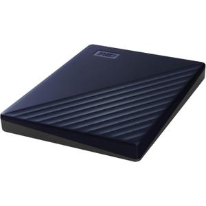 WD 2TB My Passport for Mac, Navy, Portable External Hard Drive with backup software and password protection, USB 3.1/USB 3.0 compatible - WDBA2D0020BBL-WESN