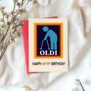 3 x Funny 40th Birthday Card for Men Women, Happy 40 Year Old Birthday Card for Mom Dad Husband Wife Brother Sister, Unique 40th Birthday Gift Idea for Him Her, 40th Birthday Decorations (ACH-019)