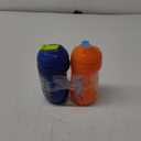 Tommee Tippee Insulated Sportee Bottle, for 12m+, 9oz, Pack of 2 Non-Spill Toddler Water Bottles, Orange and Blue, with Two-Piece Valve to Help Stop Spills, Bite-Resistant Spout and Easy-Hold Handle