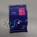 Labelwell 6-Pack 12mm 0.47 Laminated Multi Color Compatible for TZe-231 TZe231 MQ531 MQP35 MQG35 MQL35 MQ835 TZ Tape for P Touch PT-H110 D210 D220 D400, White/Blue/Blue/Green/Sliver/Gold