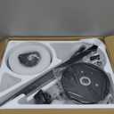 Ohniyou Ceiling Fans with Lights, 52'' Low Profile Ceiling Fan with Light and Remote/APP Control, Modern Flush Mount Ceiling Fan for Indoor Bedroom Living Room, Dimmable, Qiuet DC Motor, Black