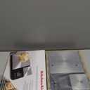 KitchenAid KQ909 Dual Platform Digital Kitchen and Food Scale, 11 pound capacity and Precision 16oz capacity, Black with Stainless Steel