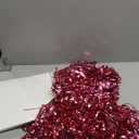 2 Pack Pink Party Decorations, 3.28 FT x 7.05 FT Pink Backdrop, Metallic Tinsel Backdrop Fringe Curtains Backdrop Curtains, Photo Backdrop Party Supplies Birthday Party Decorations