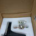 LOCAME Adjustable Trailer Hitch, Tri-Ball(1-7/8'', 2'', 2-5/16''), Fits 2.5 Inch Receiver, 6 Inch Drop Hitch, 18,500 LBS GTW, Heavy Duty Trailer Hitch for Truck, Gold, LC0082