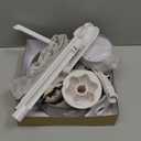 Lambs & Ivy Jungle Safari Musical Baby Crib Mobile - Gray, Beige, White, Animals