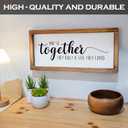 MAINEVENT Together They Built A Life They Loved Sign 8x17 Inch, Farmhouse Love Signs For Home Decor And So They Built A Life They Loved Rustic Love Signs Wall Decor For Bedroom