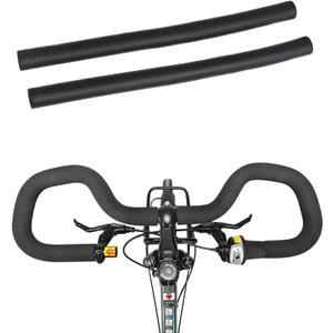 Bicycle Handlebar Grips Cover Racing Bike Sponge Foam Rubber Tube Flexible Cuttable Handlebar Cover Foam Grips,Pack of 2 Piece,Inner Diameter 21mm/0.83inch