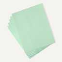 Amazon Basics 30% Recycled Color Copy Paper, 8.5" x 11", 20lb, Pastel Green, 500 Sheets