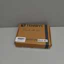 TENIBYC 5x7 Picture Frame 3 Pack - Black Woodgrain, Solid Wood & HD Tempered Glass, Table Display or Wall Hanging