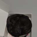 Claw Clip Messy Bun Hair Pieces for Updos Wavy Curly Bun Extensions Tousled Updo Messy Bun Hair Piece (Dark Brown)