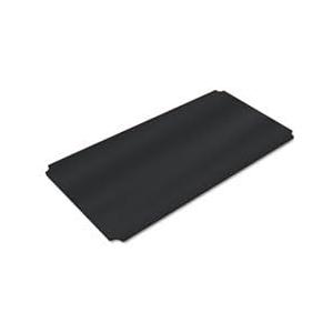 Alera SW59WS4818BL Wire Shelving Solid Worksurface, 48w x 18d, Black