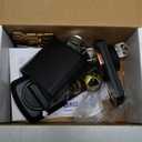 Kwikset Powerbolt 240 5-Button Keypad Matte Black Traditional Electronic Deadbolt Door Lock, Featuring Convenient Keyless Entry, Customizable User Codes and Auto-Locking