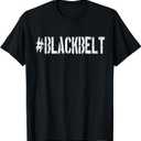 Martial Arts Karate Black Belt T-Shirt (Small)