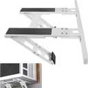 No-Drill Window AC Bracket, Adjustable Support 3442 for Single/Double Hung Windows, Heavy Duty Epoxy-Coated Steel Holds 300lbs, Easy Installation, Renter Friendly