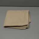 Chyhomenyc Bedroom Curtains 63 Inch Length 2 Panels, Faux Linen Textured Light Filtering Soft Airy Rod Pocket Window Treatment Drapes for Living Room, Each 40Wx63L, Linen Color