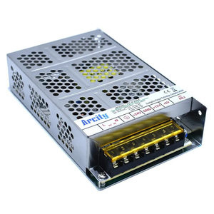 Arcity 5V 12V 24V Output Switching Power Supply Unit Adjustable for Video Multi Games Machine Console Cocktail CCTV Computer DIY Horizontal New(+5V/8A +12V/8A +24V/3A)