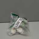 Syhood 10 Inch Crochet Star Christmas Tree Topper Boho Christmas Ornament Glitter Star Farmhouse Holiday Xmas Decor for Xmas Trees Ornament Party Decoration