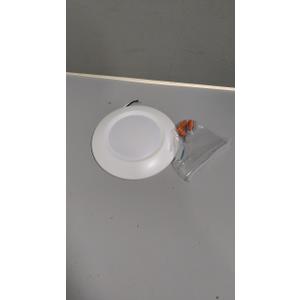 8 Packs 6 Inch LED Low Profile Recessed & Surface Mount Disk Light, Round, 15W, 900 Lumens, 5000K Daylight White, CRI80, Driverless Design, Dimmable, ETL Listed, White