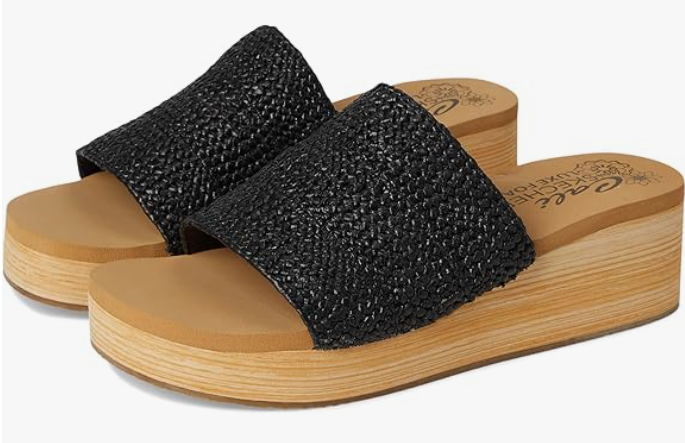Skechers Women's Summers - Salt Spray, Black, 8.5