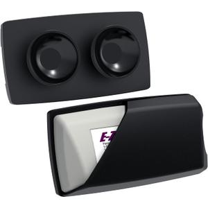 Zeyitian EZ Pass Holder with Super Strong Suction Cups for Windshield. Ezpass Holder Toll Pass Transponder iPass Holder (Black, 1pack)