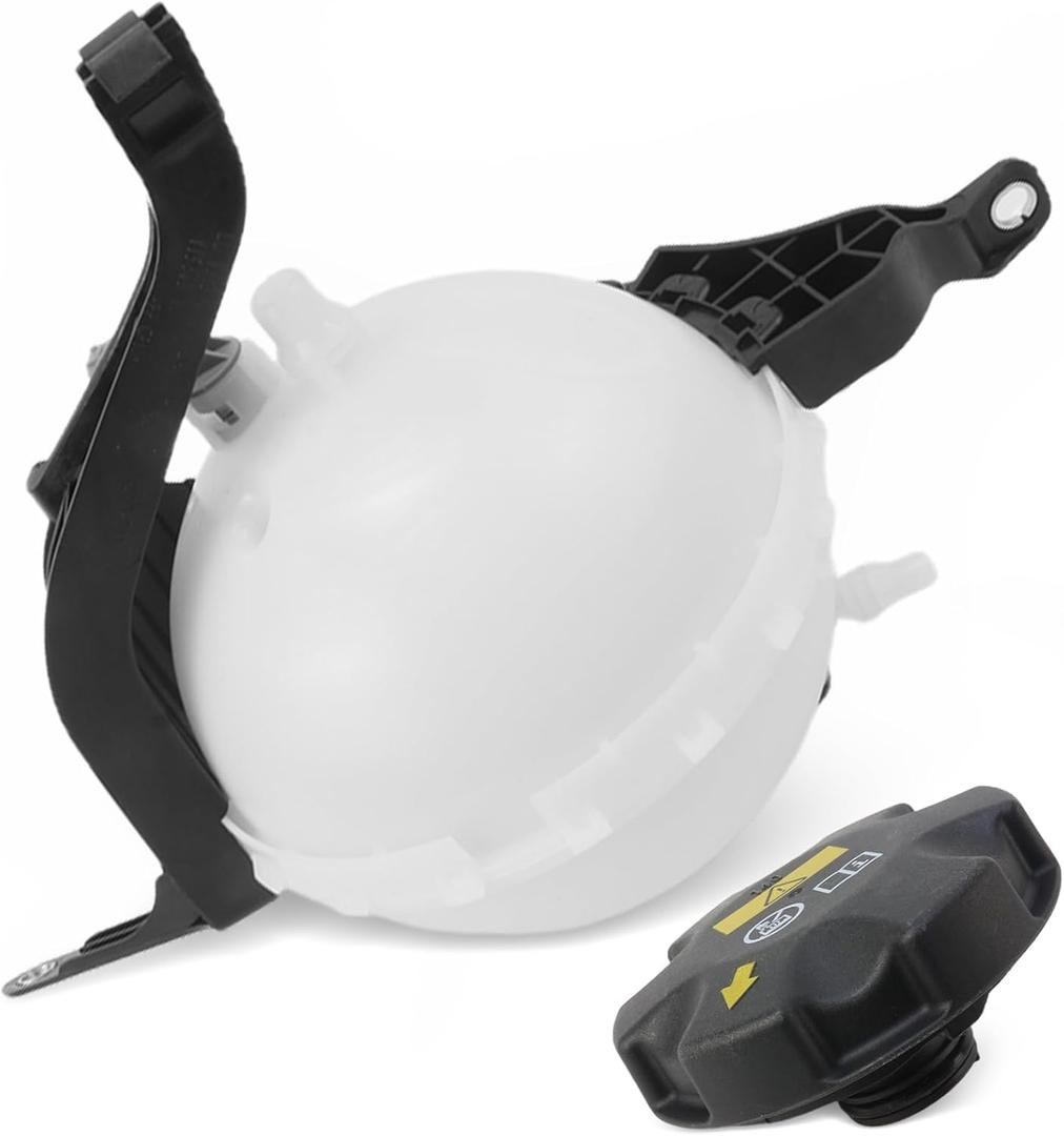 17138614293 Coolant Recovery Overflow Reservoir Tank with Cap & Bracket for BMW 5 Series F07 F10 F11 520i 528i Replace# 17137649733 DBB012TT 26553 454062 3142230018 2140204 03301 CRT212000S