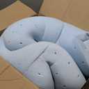 Best Price Mattress 2-inch Ventilated Gel Memory Foam Topper - Full, Dorm Essentials, Blue