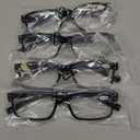 NORPERWIS Reading Glasses 5 Pairs Quality Readers Spring Hinge Glasses for Reading for Men and Women (5BLACK, 5.00)