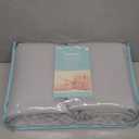 TillYou Microfiber Reversible Crib Cover for Long Rail Gray White 51"x 7" Inches